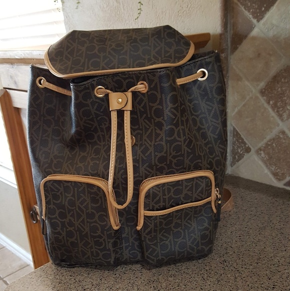 Calvin Klein Handbags - Calvin Klein Large Backpack